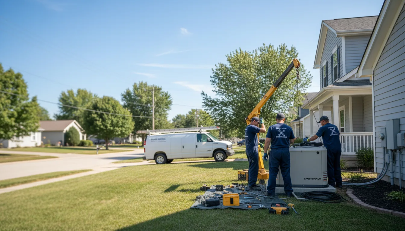 Generator Installation in Virginia, IL near me
